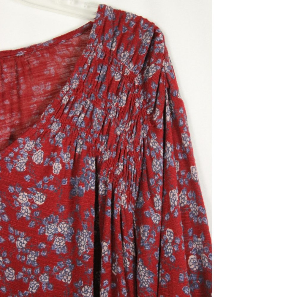 Plus Lucky Brand Floral A-Line Top Size 2X - Picture 6 of 11